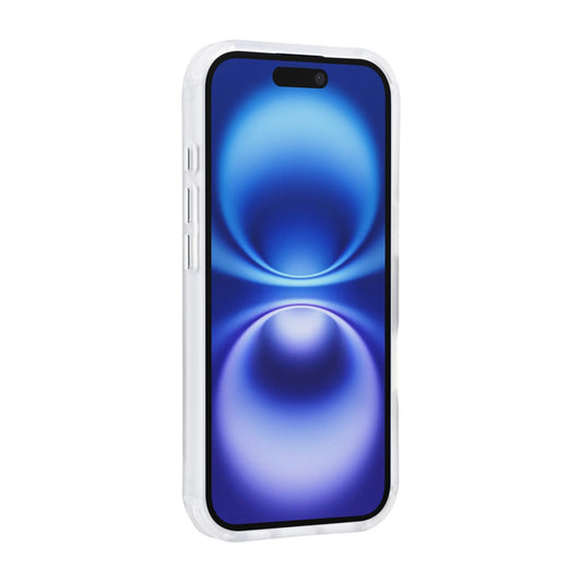 iPhone 17 Backcover hoesje - Built-in Ring Stand - Antishock - Zilver
