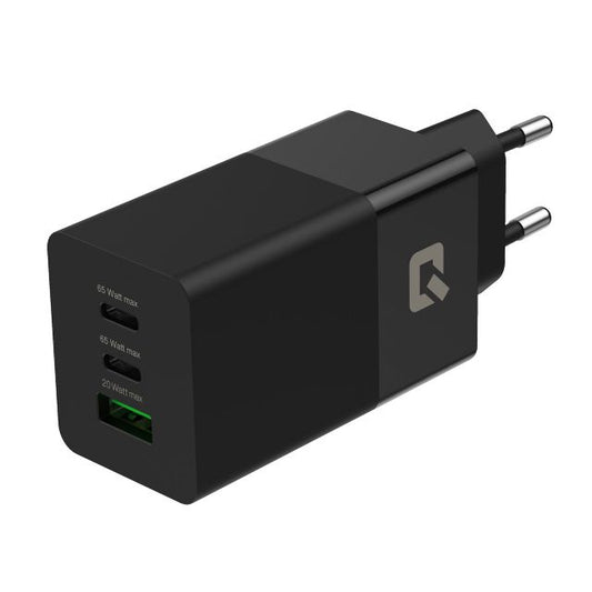 TUNIQ PD 65W - Thuislader met USB-C naar USB-C kabel - Zwart