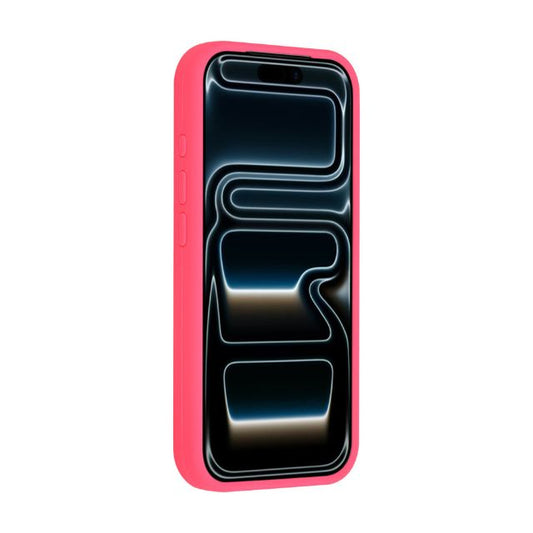 iPhone 17 Pro Backcover hoesje - Magsafe - Full Silicone - Felroze