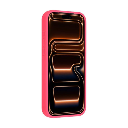 iPhone 17 Pro Max Backcover hoesje - Magsafe - Full Silicone - Felroze