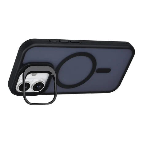 iPhone 17 Backcover hoesje - Magsafe - With Camera Stand - Zwart
