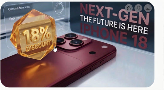 18% korting op alle iPhone hoesjes