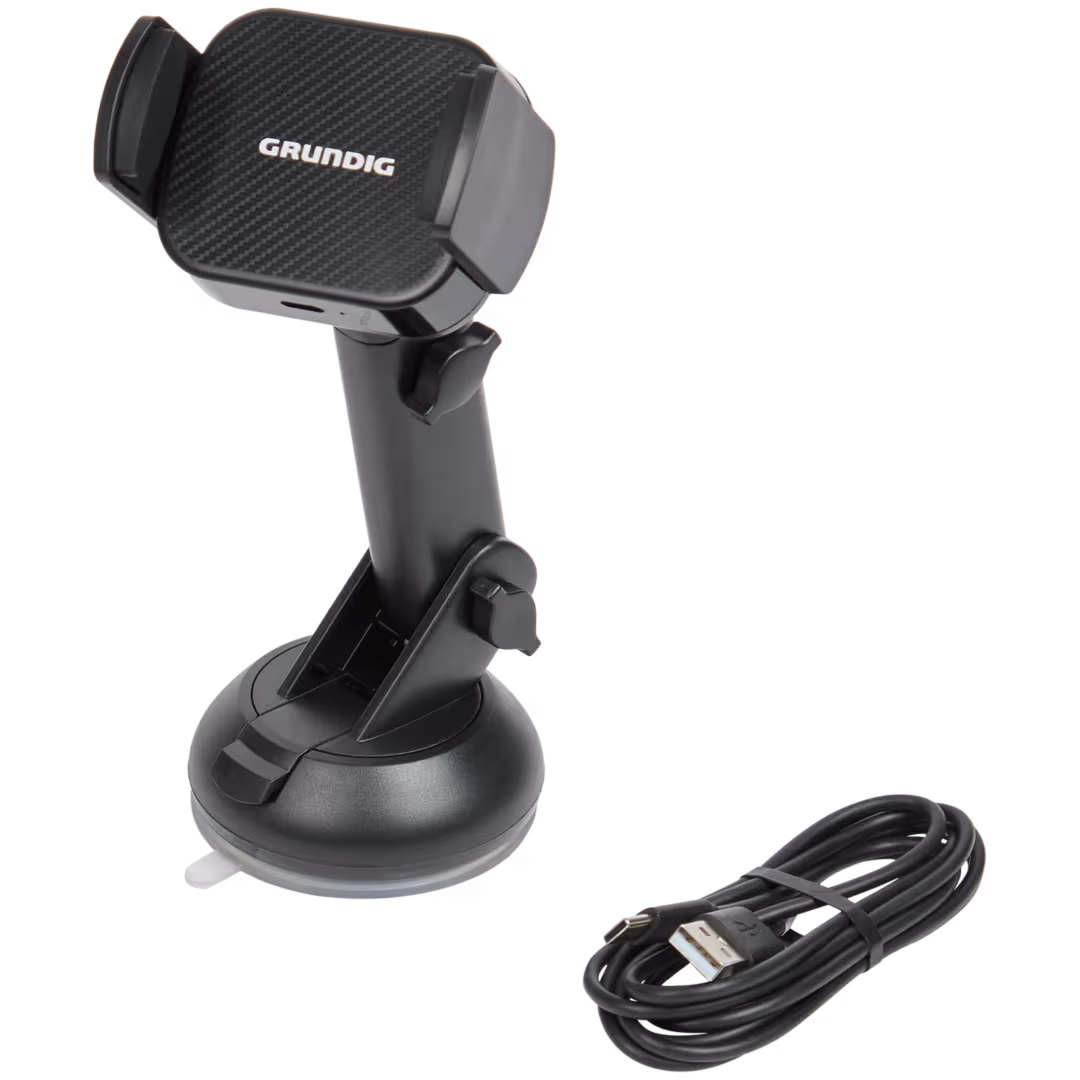 Grundig telefoonhouder met draadloze oplader
