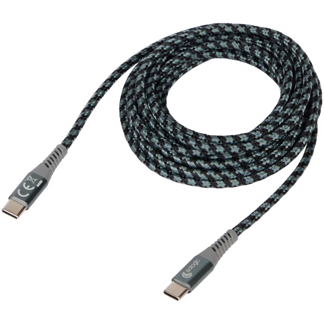 Sologic laad- en datakabel USB-C naar USB-C