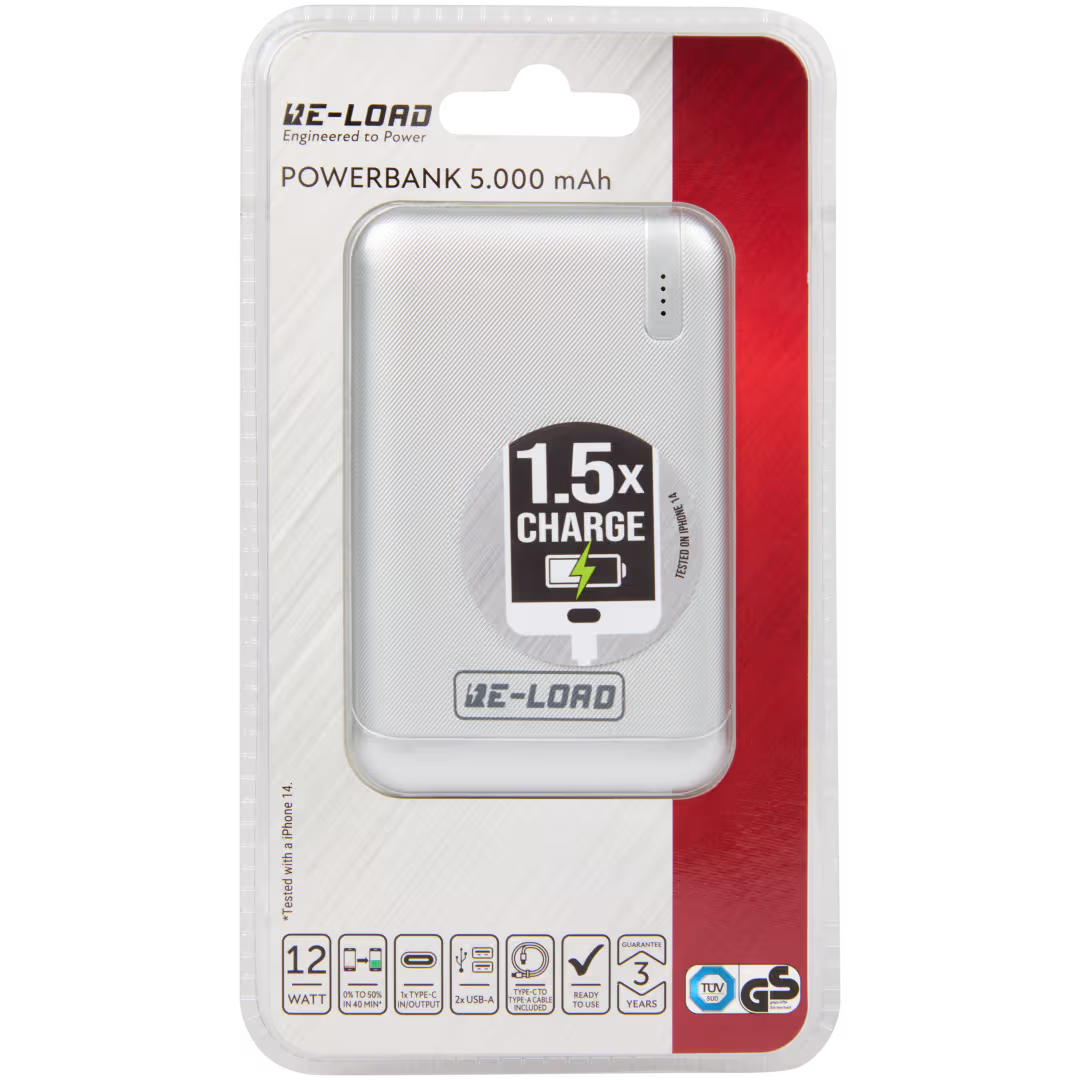 Re-load powerbank