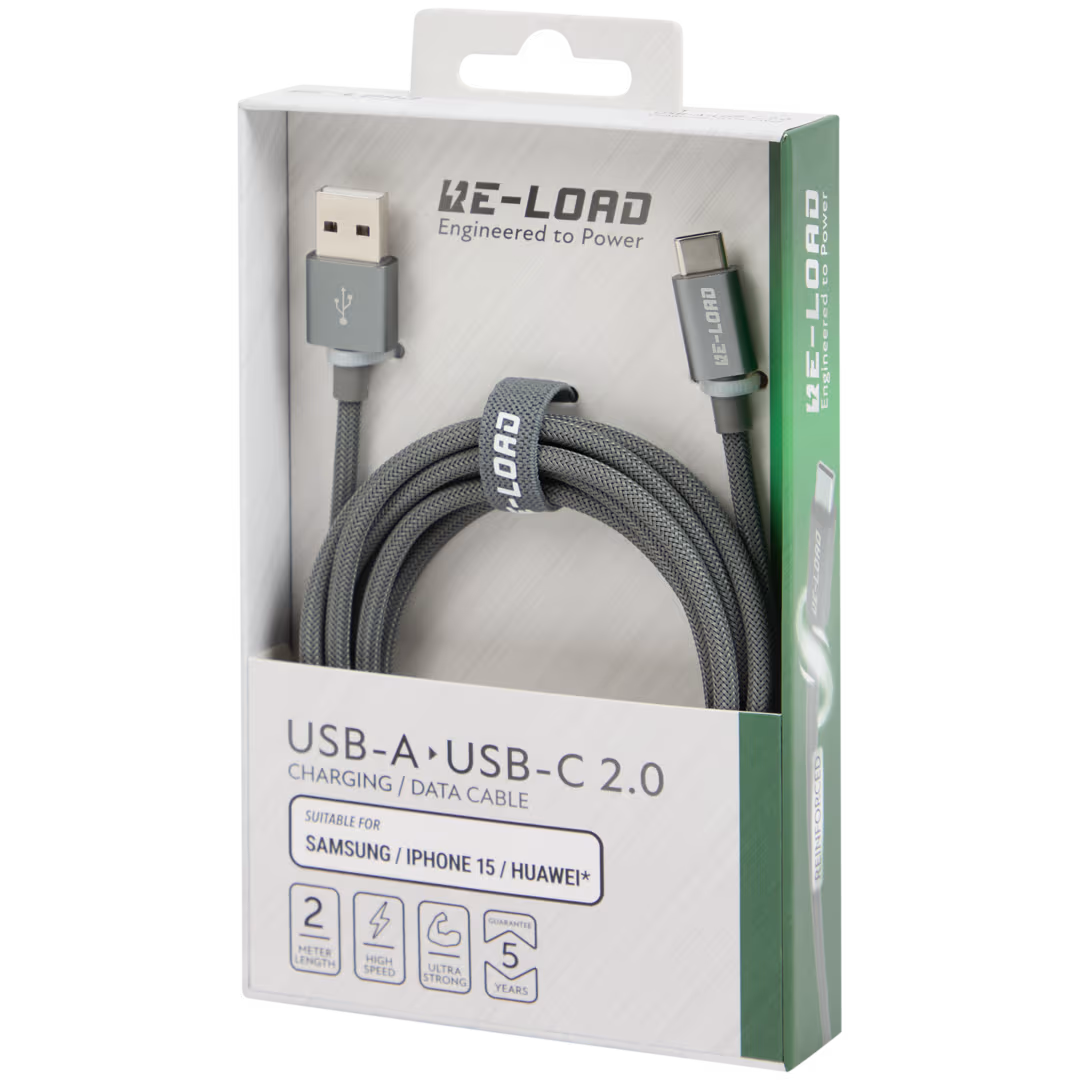 Re-load laad- en datakabel USB-C