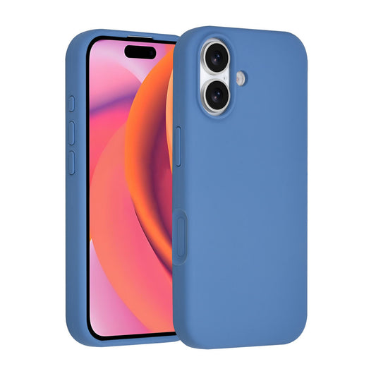 iPhone 17 Backcover hoesje - Full Silicone - Blauw
