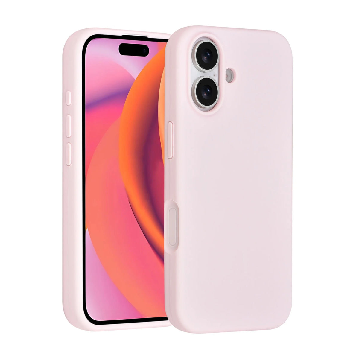 iPhone 17 Backcover hoesje - Full Silicone - Roze