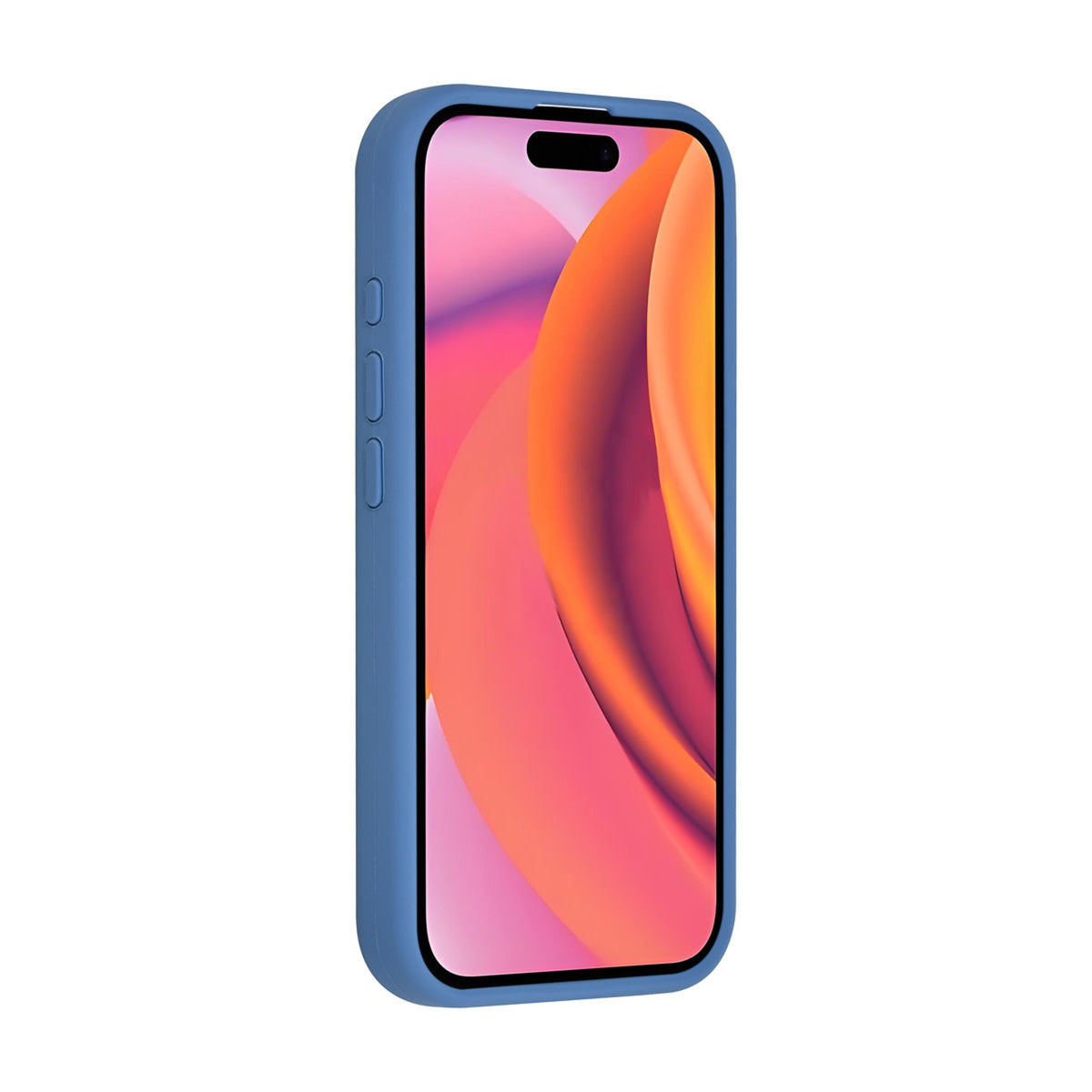 iPhone 17 Backcover hoesje - Magsafe - Full Silicone - Blauw