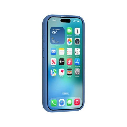 iPhone 17 Air Back cover case - Magsafe - Full Silicone - Blauw
