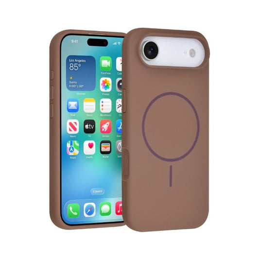 iPhone 17 Air Back cover case - Magsafe - Full Silicone - Bruin