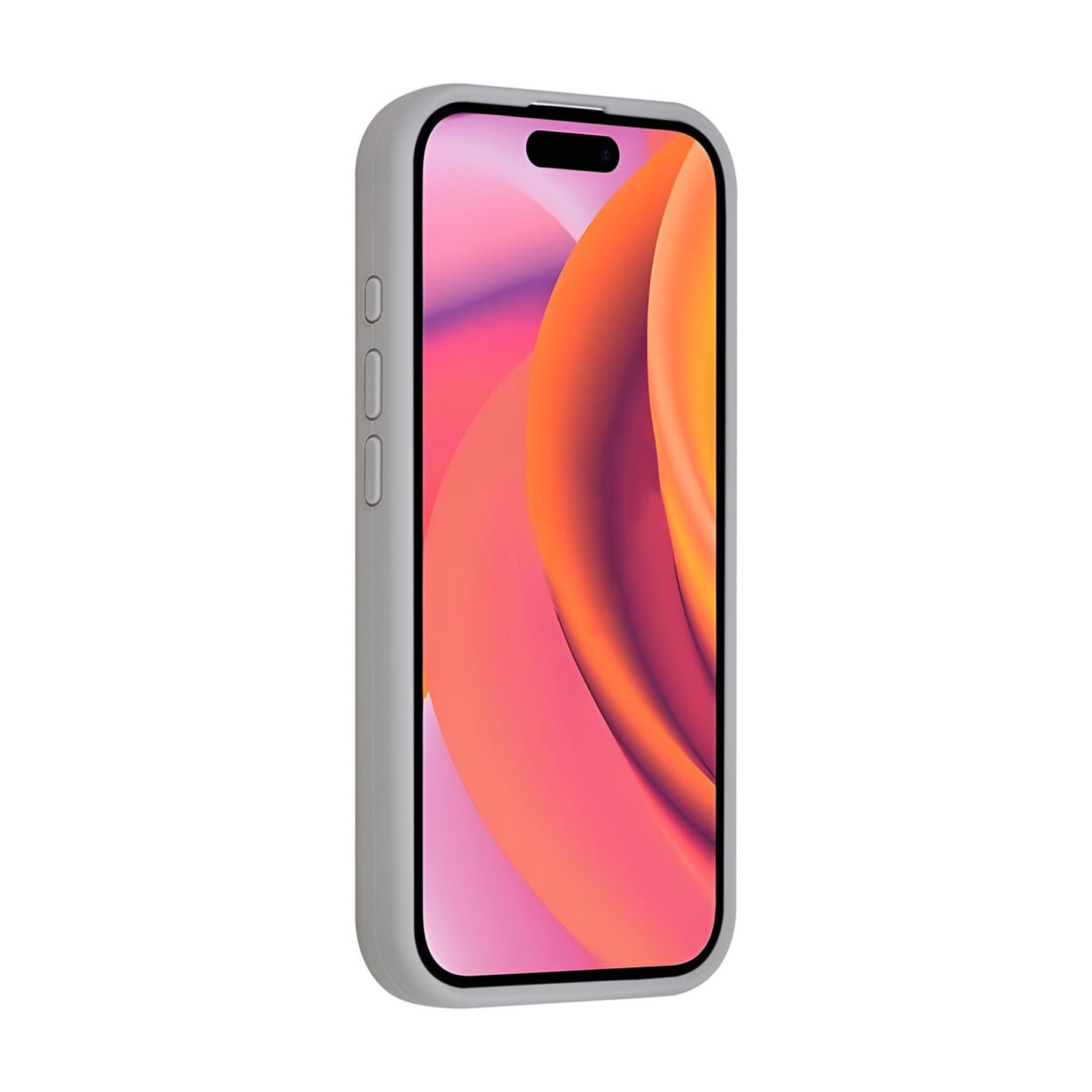 iPhone 17 Backcover hoesje - Magsafe - Full Silicone - Grijs
