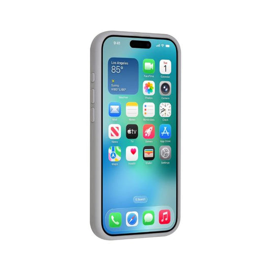 iPhone 17 Air Back cover case - Magsafe - Full Silicone - Grijs