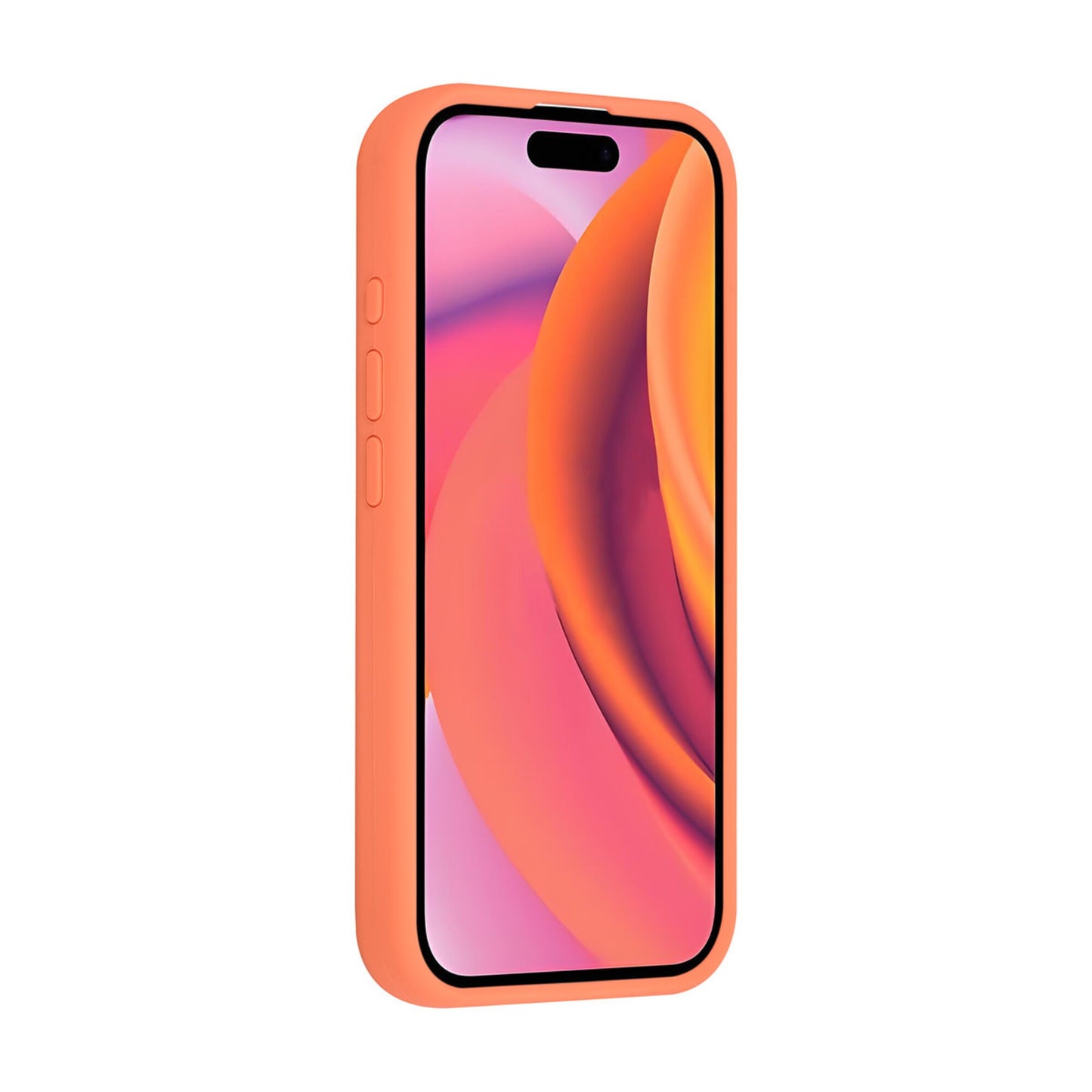 iPhone 17 Backcover hoesje - Magsafe - Full Silicone - Oranje