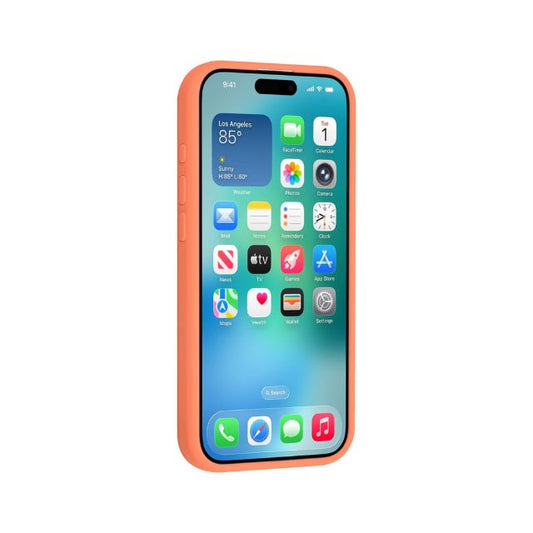 iPhone 17 Air Backcover hoesje - Magsafe - Full Silicone - Oranje