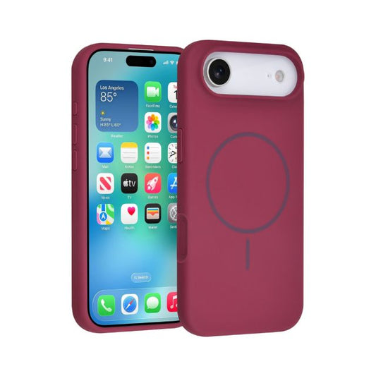 iPhone 17 Air Backcover hoesje - Magsafe - Full Silicone - Paars