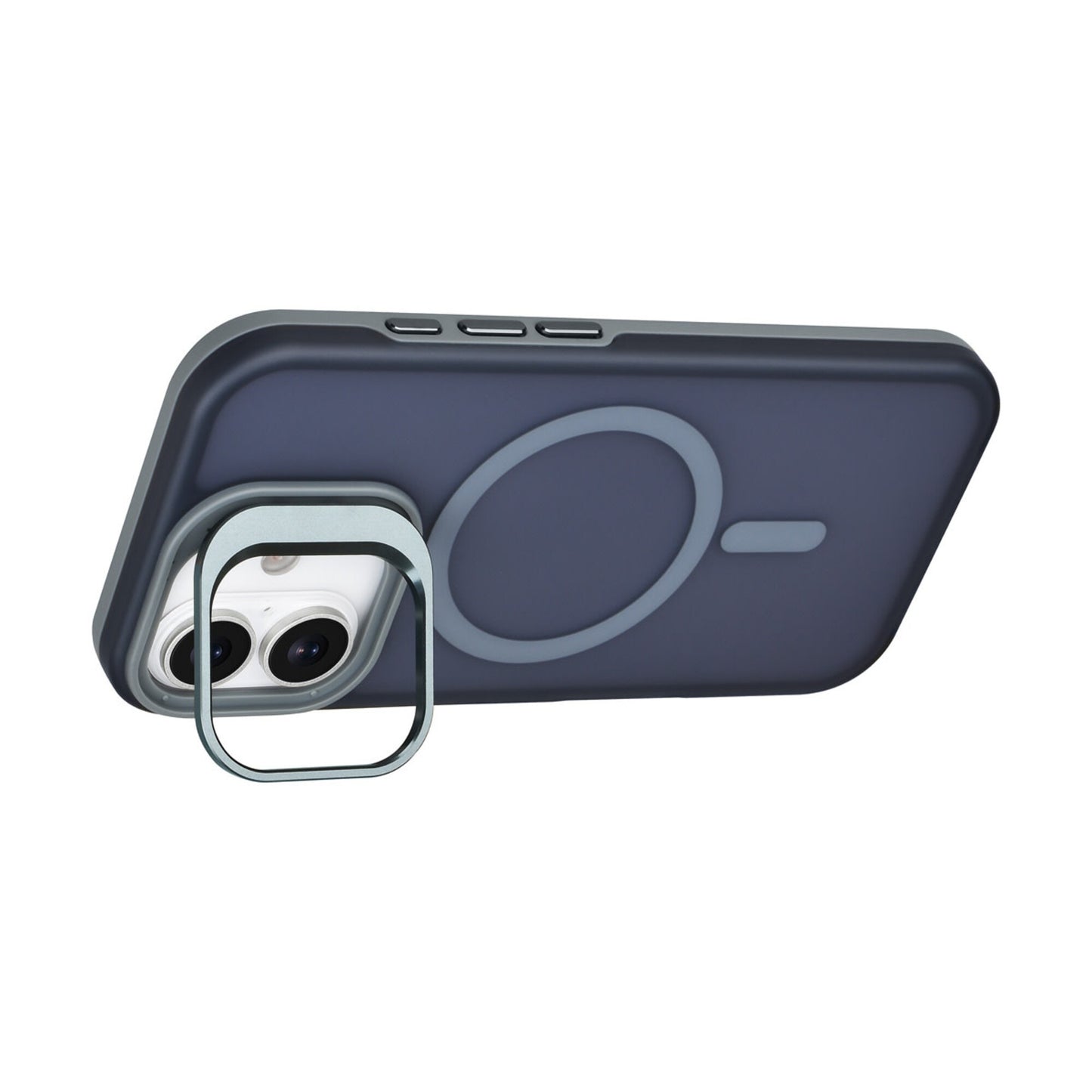 iPhone 17 Backcover hoesje - Magsafe - With Camera Stand - Grijs