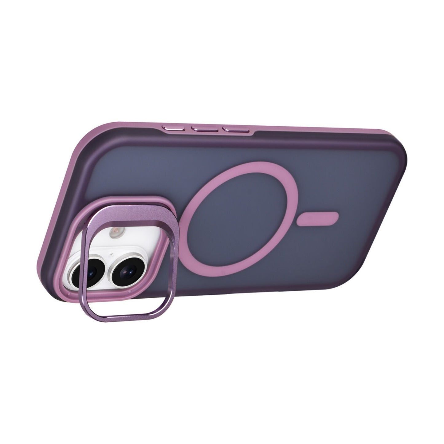 iPhone 17 Backcover hoesje - Magsafe - With Camera Stand - Paars