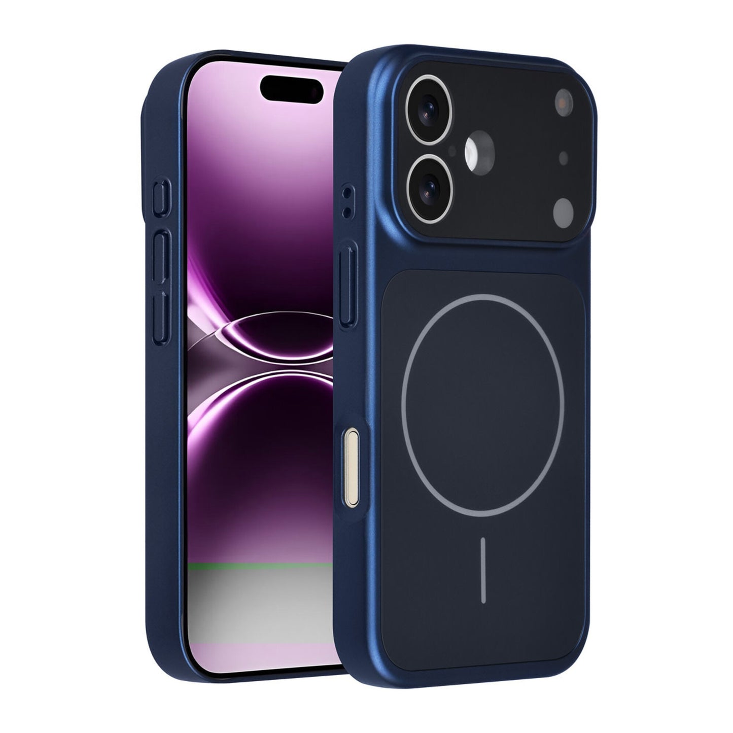 iPhone 17 Backcover hoesje - Magsafe full protection cover - Blauw
