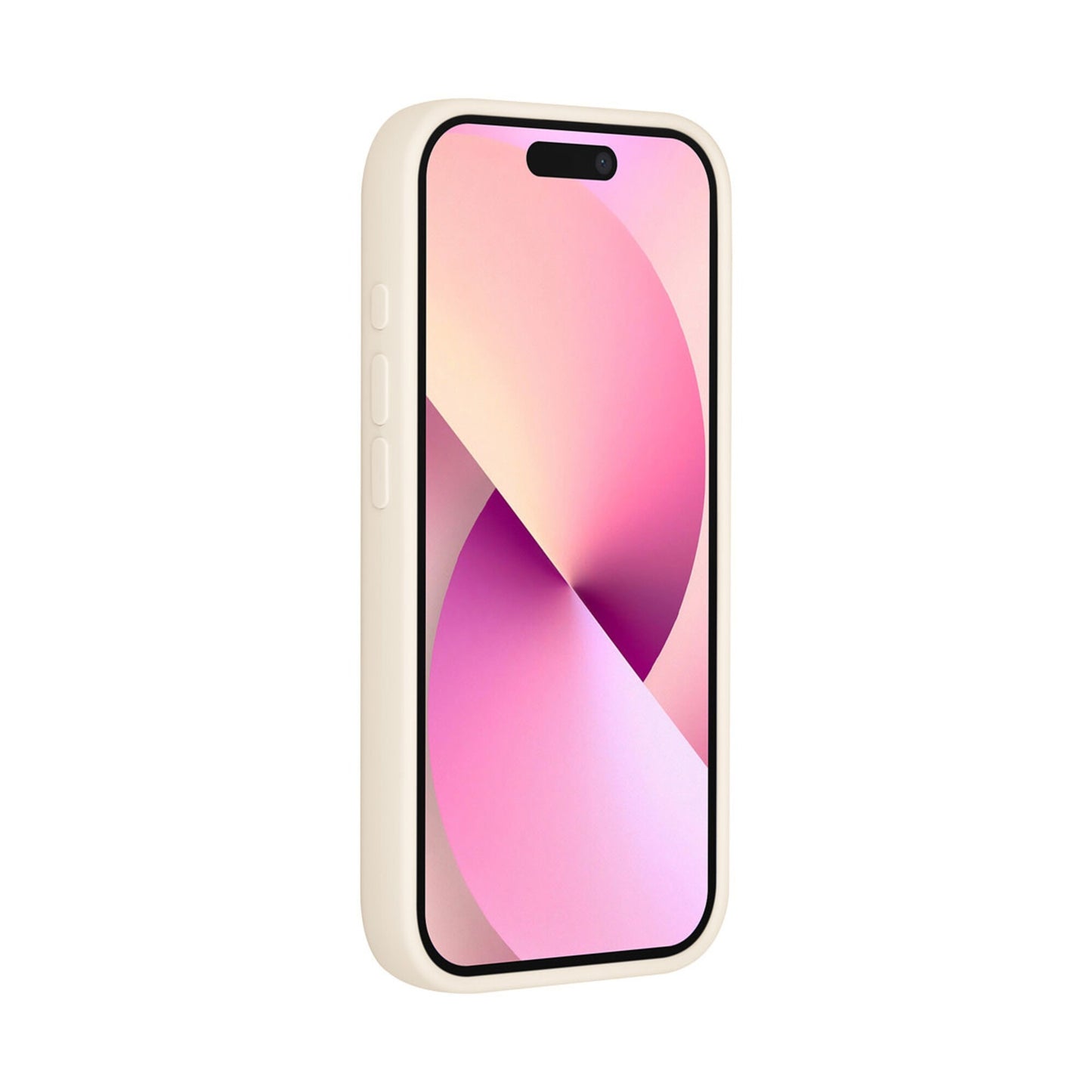 iPhone 17 Backcover hoesje - Premium Liquid Silicon - Beige
