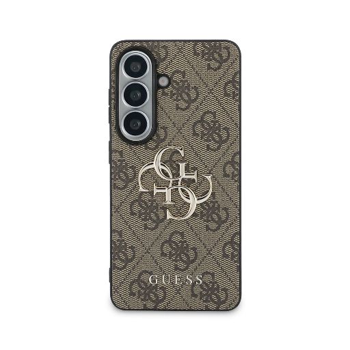 Guess Galaxy S26 Plus Backcover hoesje - 4G - Big Metal Logo - Bruin