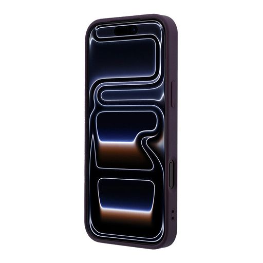 Guess iPhone 18 Pro Max / iPhone 17 Pro Max Hoesje MagSafe - generfd PU - harde behuizing - rond strasslogo Guess