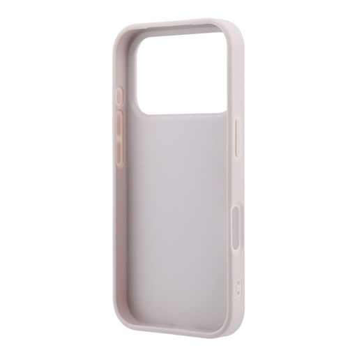 Guess iPhone 18 Pro Max / iPhone 17 Pro Max Hoesje 4G - PU - harde behuizing - groot logo van hars Roze Guess