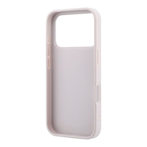 Guess iPhone 18 Pro Max / iPhone 17 Pro Max Hoesje 4G - PU - harde behuizing - groot strasslogo Roze Guess