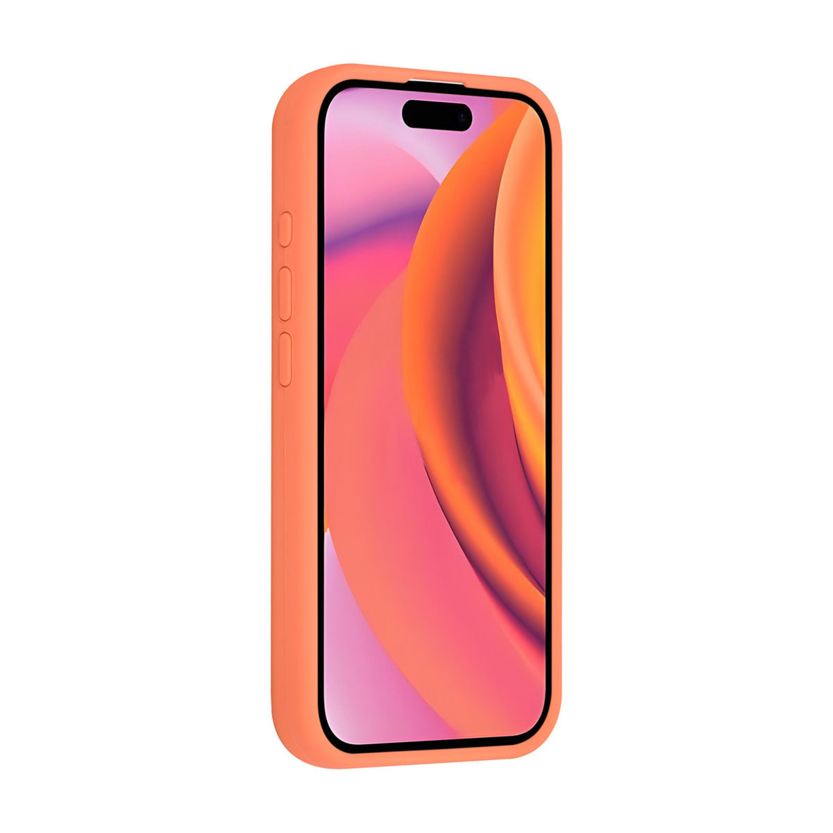 iPhone 17 Backcover hoesje - Full Silicone - Oranje