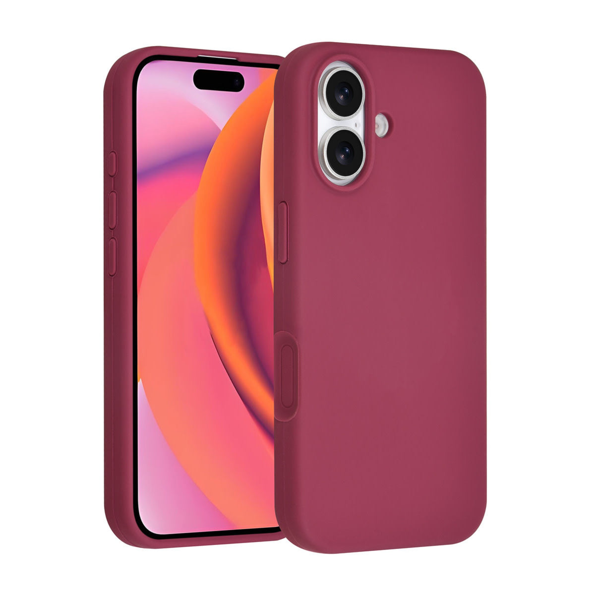 iPhone 17 Backcover hoesje - Full Silicone - Paars