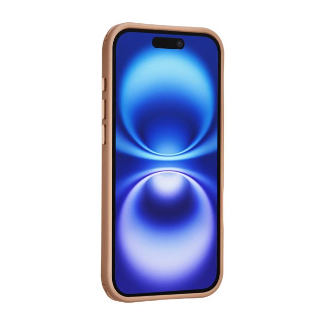 iPhone 17 Backcover hoesje - Built-in Ring Stand - Antishock - Goud