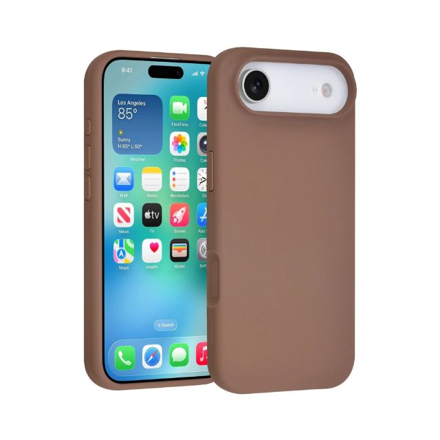 iPhone 17 Air Backcover hoesje - Full Silicone - Blauw