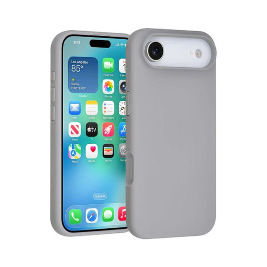 iPhone 17 Air Backcover hoesje - Full Silicone - Grijs