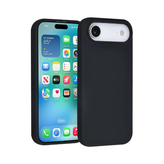 iPhone 17 Air Backcover hoesje - Full Silicone - Zwart