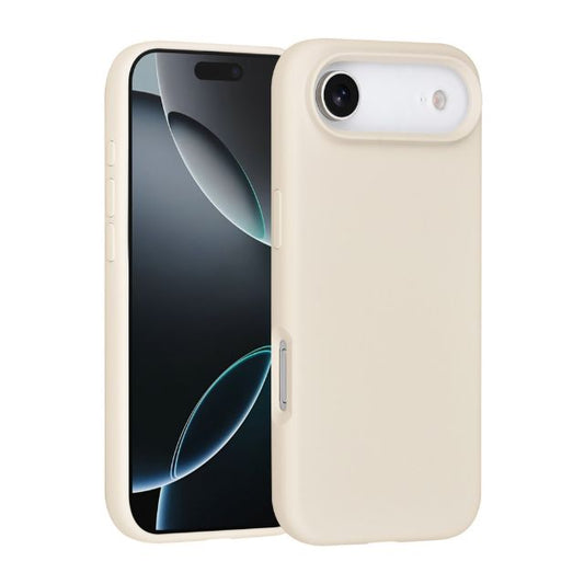 iPhone 17 Air Backcover hoesje - Premium Liquid Silicon - Beige