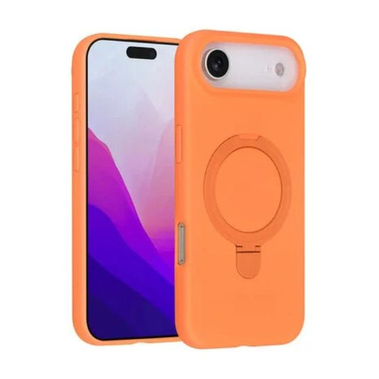 iPhone 17 Air Backcover hoesje - Magsafe With Ring Stand - Hanger - Tangerine Orange