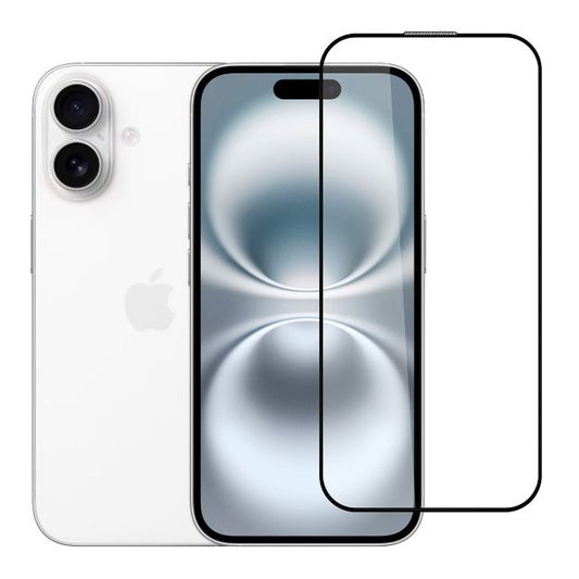 iPhone 17 Screenprotector - Full coverage Screenprotector - Zwarte Rand