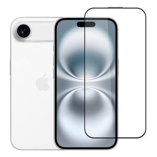 iPhone 17 Air Screenprotector - Full coverage Screenprotector - Zwarte Rand