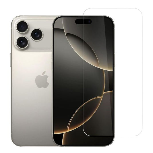 iPhone 17 Pro Max Screenprotector - Tempered Glass - Transparant