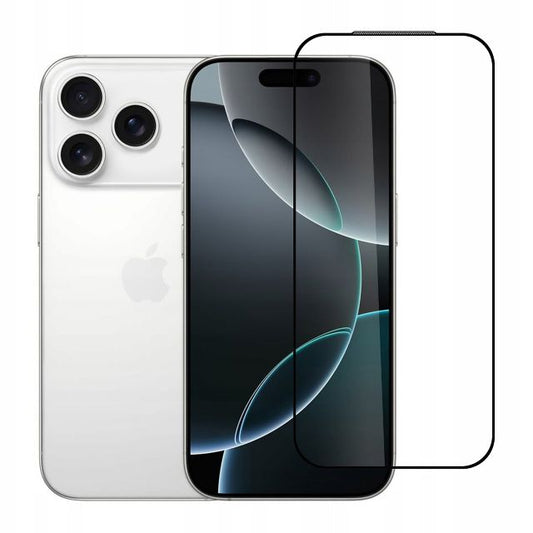 iPhone 17 Pro Screenprotector - Full coverage Screenprotector - Zwarte Rand