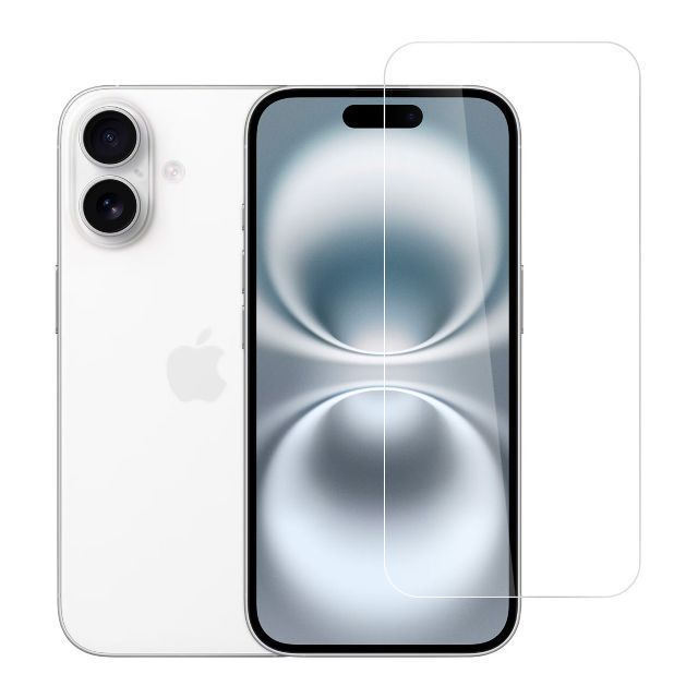 iPhone 17 Screenprotector - Tempered Glass - Transparant