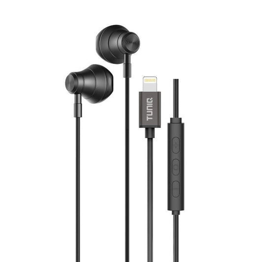 Half-In-Ear Wired Earphones - Lightning plug - Zwart