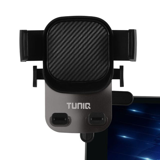 TUNIQ Telefoonhouder auto screen corners - Zwart