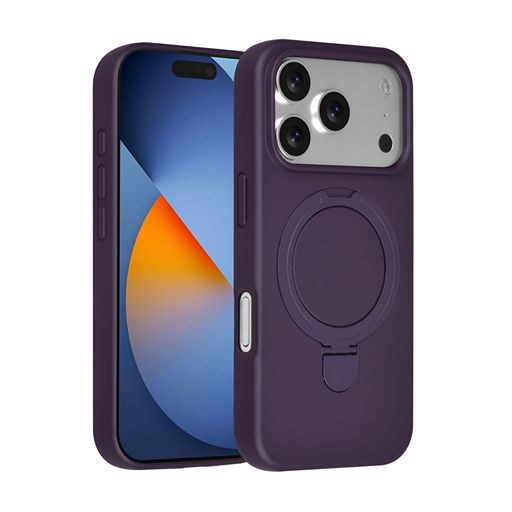 TUNIQ iPhone 18 Pro Backcover hoesje - Back cover case TPU - Grape Purple TUNIQ