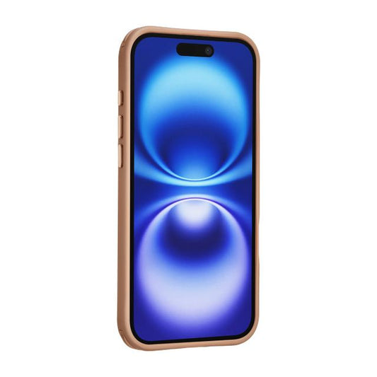 iPhone 17 Air Backcover hoesje - Built-in Ring Stand - Antishock - Goud