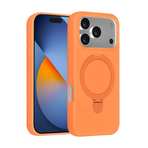 TUNIQ iPhone 18 Pro Backcover hoesje - Back cover case TPU - Oranje TUNIQ