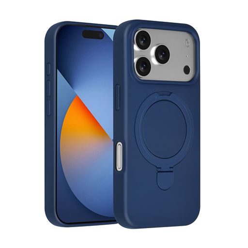 TUNIQ iPhone 18 Pro Backcover hoesje - Back cover case TPU - Navy Blue TUNIQ