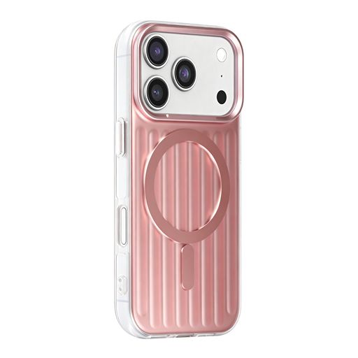 TUNIQ iPhone 18 Pro Backcover hoesje - luggage IMD MagSafe - Roze TUNIQ