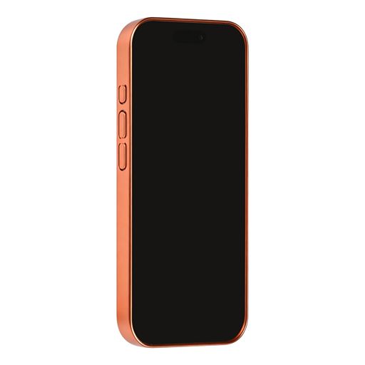 TUNIQ iPhone 18 Pro Backcover hoesje - Magsafe With fiber pattern PC - Oranje TUNIQ