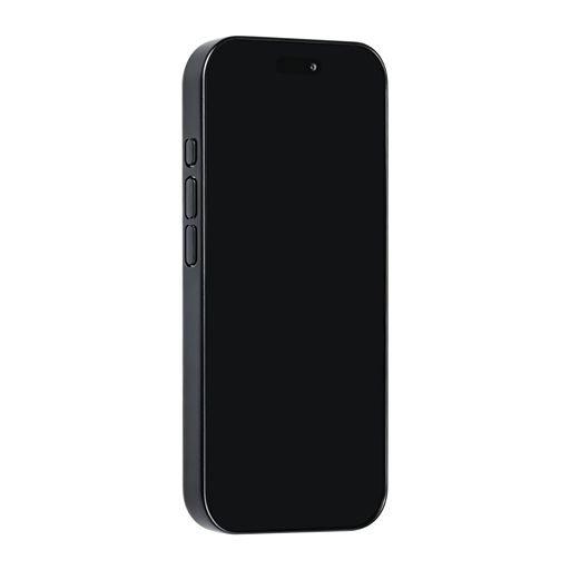 TUNIQ iPhone 18 Pro Backcover hoesje - Magsafe With fiber pattern PC - Zwart TUNIQ